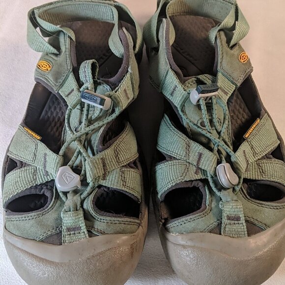 Keen Ravine H2 Waterproof Hiking Sandals Blue Fog Ocean Wave Grey W 9 1017265 - Picture 6 of 10